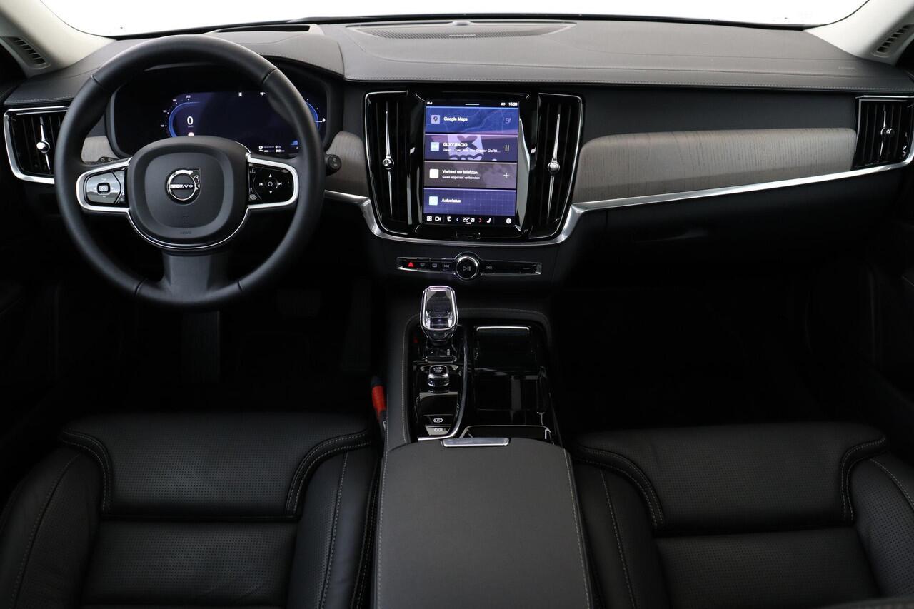 Volvo V90 T6 PLUG-IN HYBRID AWD ULTRA BRIGHT -PANO.DAK|HARMAN/KARDON|GEVENT.LEDER+MASSAGE|360°CAM|TREKHAAK|HEAD-UP DISP.