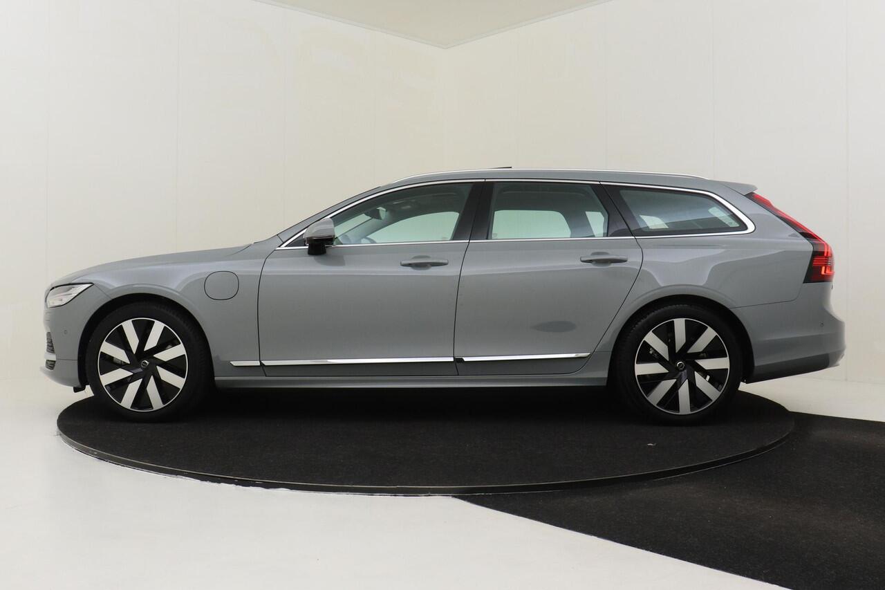 Volvo V90 T6 PLUG-IN HYBRID AWD ULTRA BRIGHT -PANO.DAK|HARMAN/KARDON|GEVENT.LEDER+MASSAGE|360°CAM|TREKHAAK|HEAD-UP DISP.