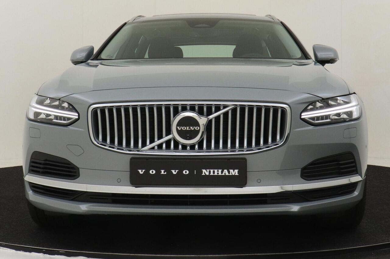 Volvo V90 T6 PLUG-IN HYBRID AWD ULTRA BRIGHT -PANO.DAK|HARMAN/KARDON|GEVENT.LEDER+MASSAGE|360°CAM|TREKHAAK|HEAD-UP DISP.