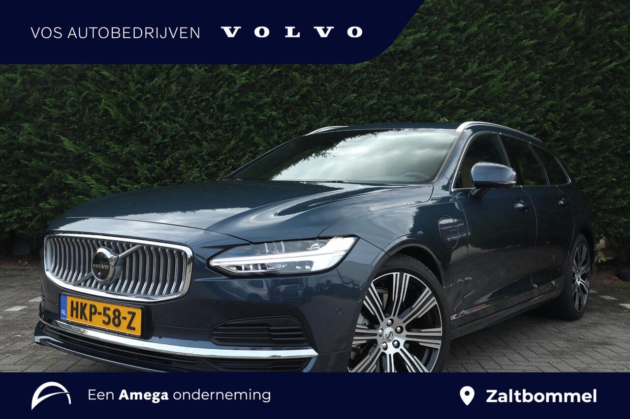 Volvo V90 2.0 T6 Plug-in hybrid AWD Ultra Bright | Luchtvering | B&W Audio | 360-camera | Head-up display | Schuif/kanteldak