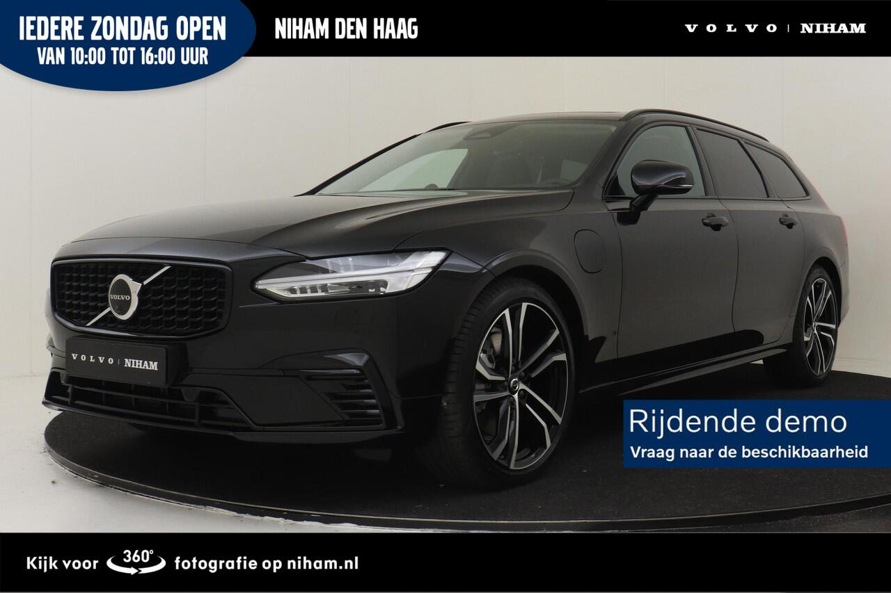 Volvo V90 T8 PLUG-IN HYBRID AWD ULTRA EXECUTIVE EDITION DARK *FULL OPTIONS!* -PANO.DAK|BOWERS&WILKINS|LUCHTVERING|GEVENT.LEDER+MASSAGE|360°CAM|PRIVACY.GLAS|HEAD-UP DISP.|20"
