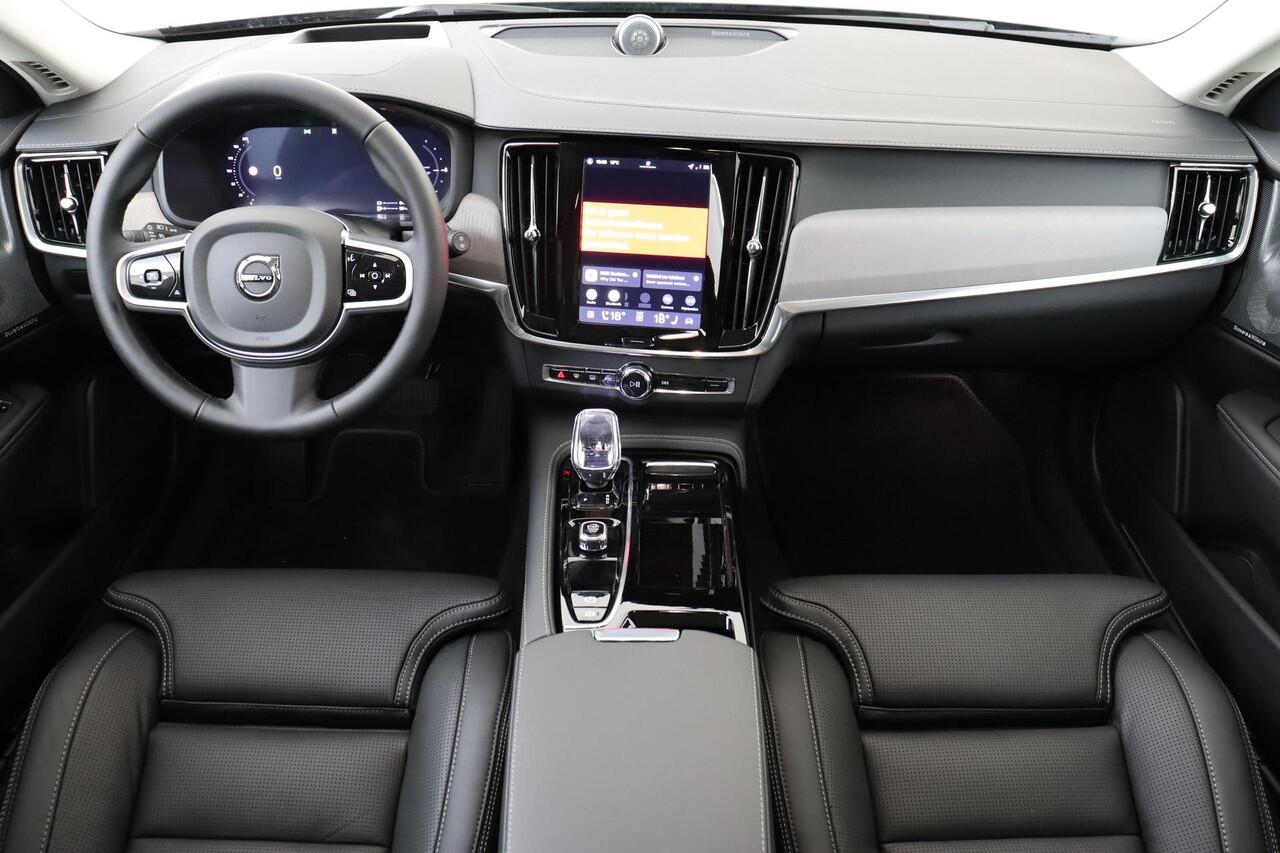 Volvo V90 T8 PLUG-IN HYBRID AWD ULTRA EXECUTIVE EDITION DARK *FULL OPTIONS!* -PANO.DAK|BOWERS&WILKINS|LUCHTVERING|GEVENT.LEDER+MASSAGE|360°CAM|PRIVACY.GLAS|HEAD-UP DISP.|20"