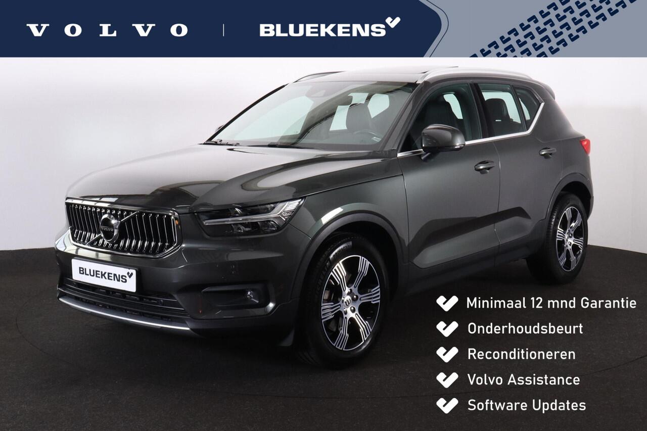 Volvo XC40 T5 AWD Inscription - Panoramisch schuif-/kanteldak - Parkeerverwarming - LED-koplampen - Navigatie - Leder - Elek. bedienbare voorstoelen - Verwarmbare voorstoelen - Verwarmbaar stuurwiel - Parkeersensoren v/a - Parkeercamera - Trekhaak