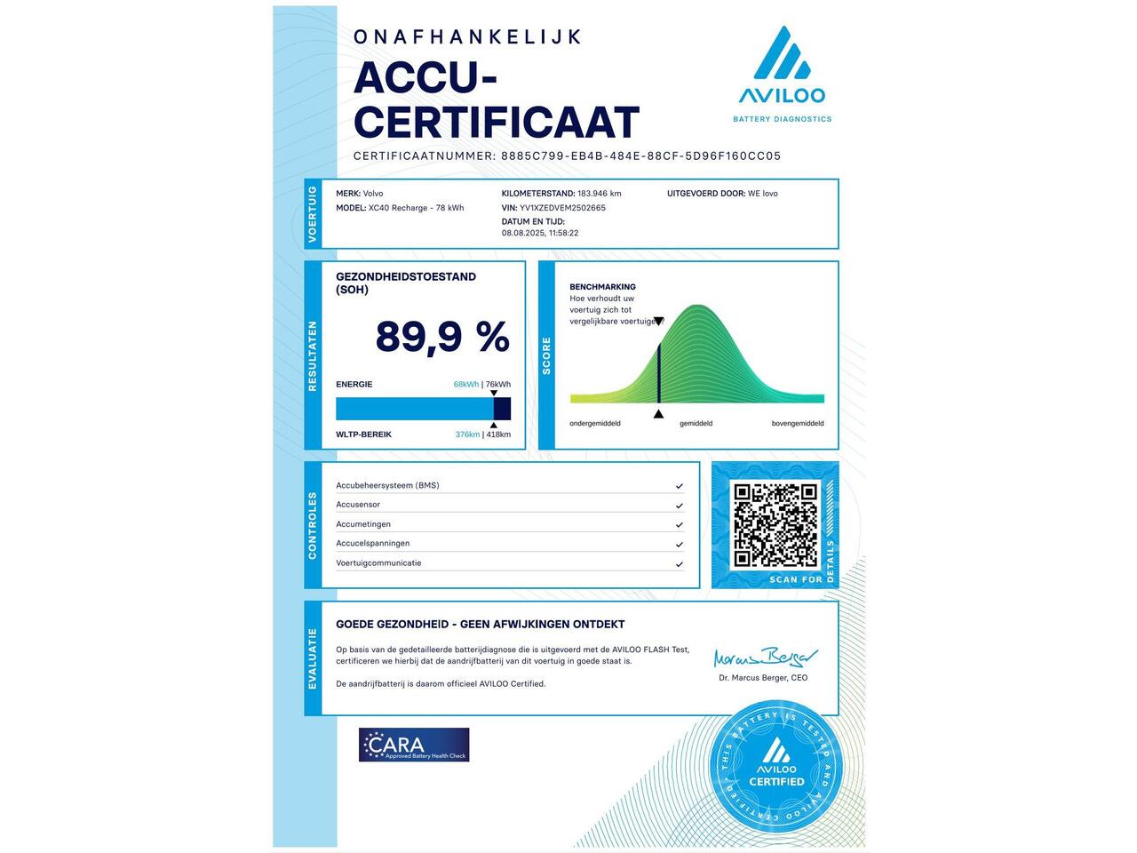 Volvo XC40 Recharge P8 AWD R-Design Trekhaak/stoelverwarming/rijklaar