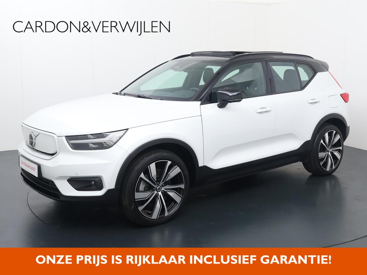 Volvo XC40 Recharge P8 AWD R-Design | 408 PK | SoH 91% | Panoramadak | Navigatiesysteem | LED verlichting | R-Design |