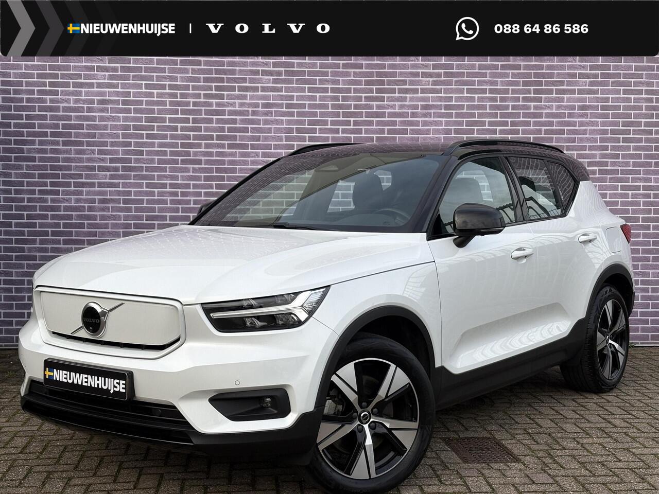 Volvo XC40 Recharge P8 AWD R-Design | Trekhaak | Blis | 360º Camera | Adaptieve cruise controle | Memory | Camera | Warmte Pomp | Stoel + Stuur verwarming |