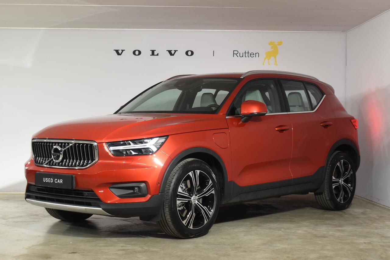 Volvo XC40 T5 262PK Automaat Recharge Inscription Navigatie / 360 Camera / Leren bekleding Blond / Adaptieve Cruise Control / Stuur & Stoelverwarming / Elektr. Achterklep / 19" Velgen