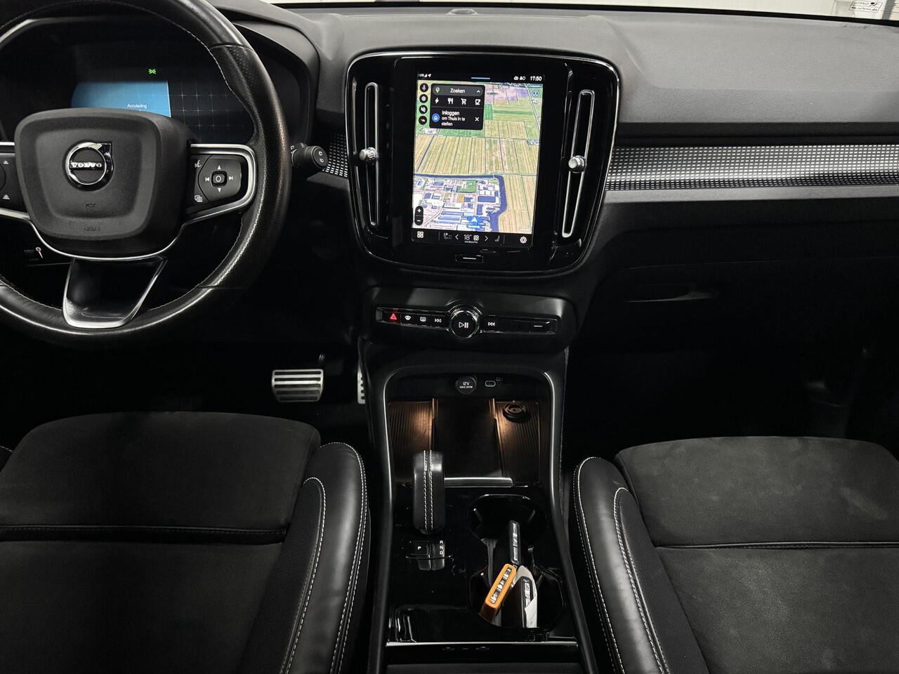 Volvo XC40 Recharge P8 AWD R-Design SOH 90% DIGI-DASH KEY-LESS CAMERA STOEL-STUURVERW. ALCANTARA 408 PK