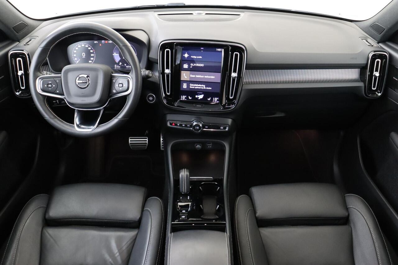 Volvo XC40 T5 RECHARGE R-DESIGN -PANO.DAK|HARMAN/KARDON|360°CAM|LEDER|BLIS|POWER-SEATS|KEYLESS|ADAP.LED