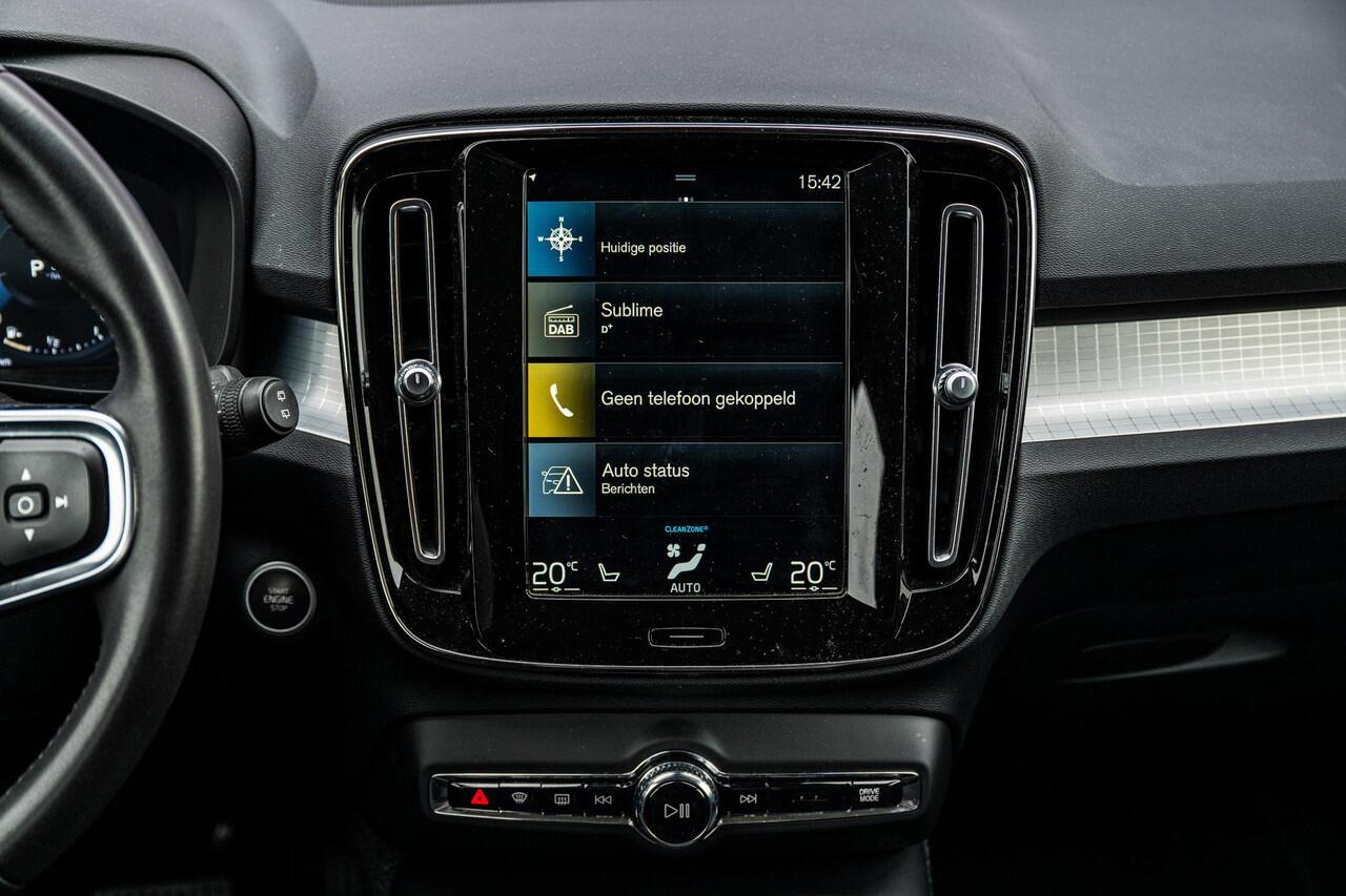 Volvo XC40 1.5 T2 Business Pro | Adaptieve Cruise Control | Navigatie | Apple Carplay | Android Auto | Stoelverwarming | LED Koplampen Adaptief | Verwarmde Voorruit | Elektrische Achterklep | BLIS