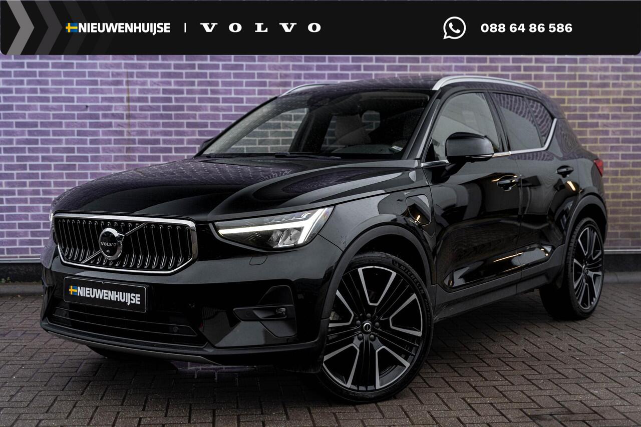 Volvo XC40 Plug-in Hybrid T4 Ultimate Bright | Facelift | Panoramadak | Lederen bekleding | Adaptive Cruise Control | 360 Camera | Stoel-/Stuurverwarming | Dodehoekdetectie | Getint Glas | Voorruitverwarming | 21" LM