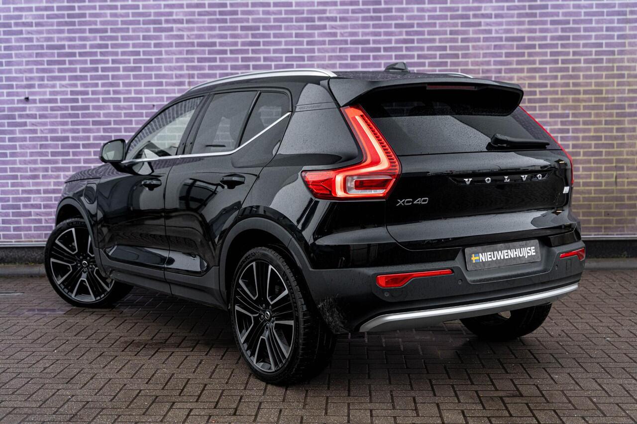 Volvo XC40 Plug-in Hybrid T4 Ultimate Bright | Facelift | Panoramadak | Lederen bekleding | Adaptive Cruise Control | 360 Camera | Stoel-/Stuurverwarming | Dodehoekdetectie | Getint Glas | Voorruitverwarming | 21" LM