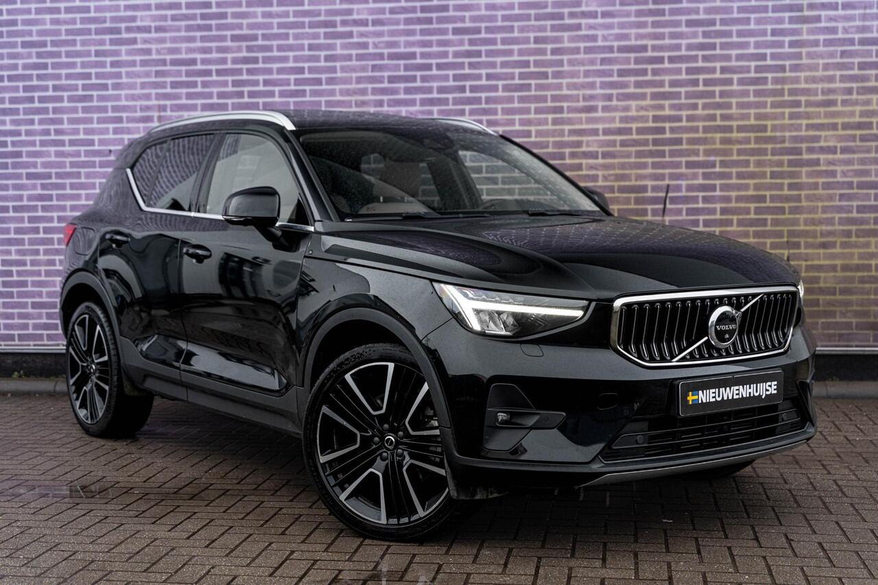 Volvo XC40 Plug-in Hybrid T4 Ultimate Bright | Facelift | Panoramadak | Lederen bekleding | Adaptive Cruise Control | 360 Camera | Stoel-/Stuurverwarming | Dodehoekdetectie | Getint Glas | Voorruitverwarming | 21" LM