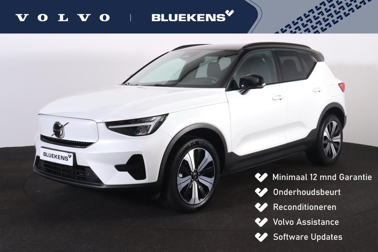 Volvo XC40 Recharge Plus 70 kWh - IntelliSafe Assist & Surround - Parkeercamera achter - Verwarmde voorstoelen & stuur - Parkeersensoren voor & achter - Draadloze tel. lader - Warmtepomp - Extra getint glas - 19' LMV
