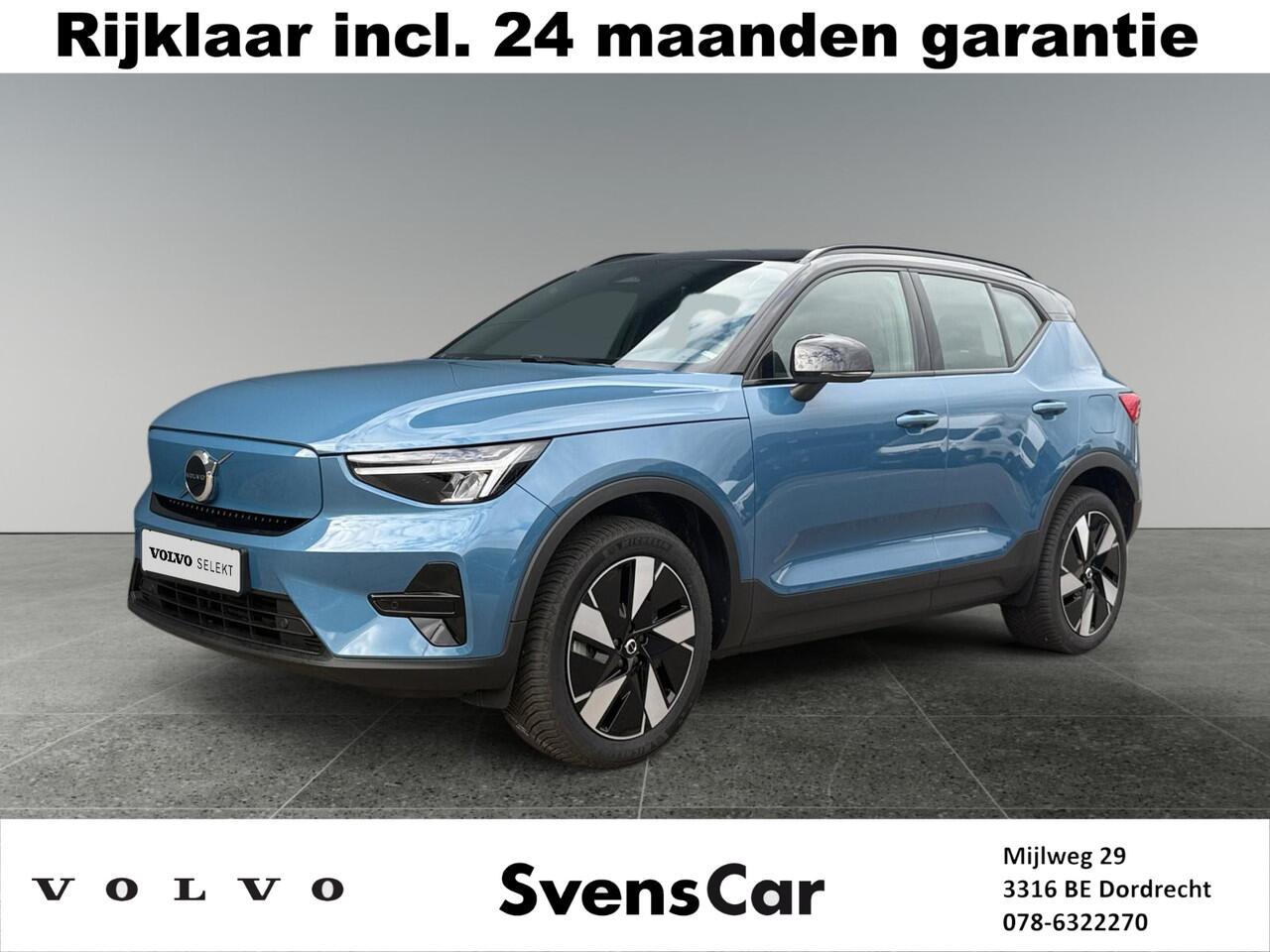 Volvo XC40 Single Motor Extended Range Plus 82 kWh | Trekhaak | Stoelverwarming | Keyless Entry | Achteruitrijcamera |