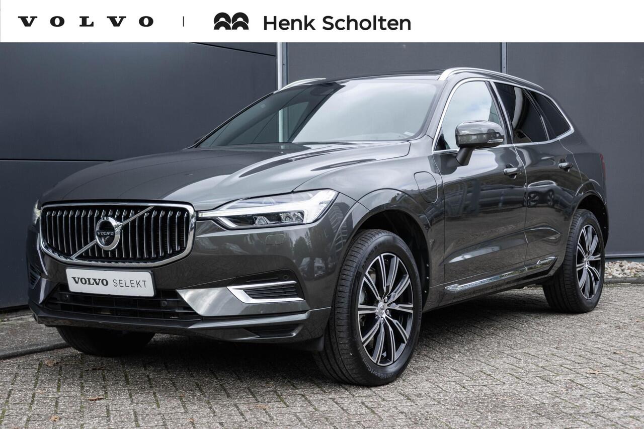 Volvo XC60 T8 Twin Engine AWD Inscription | Luchtvering | 360 graden Camera | Panoramisch schuif-/kanteldak | BLIS | Adaptieve Cruise Control | Geventileerde stoelen | Stoelkoeling & verwarming | Smartphone integratie |