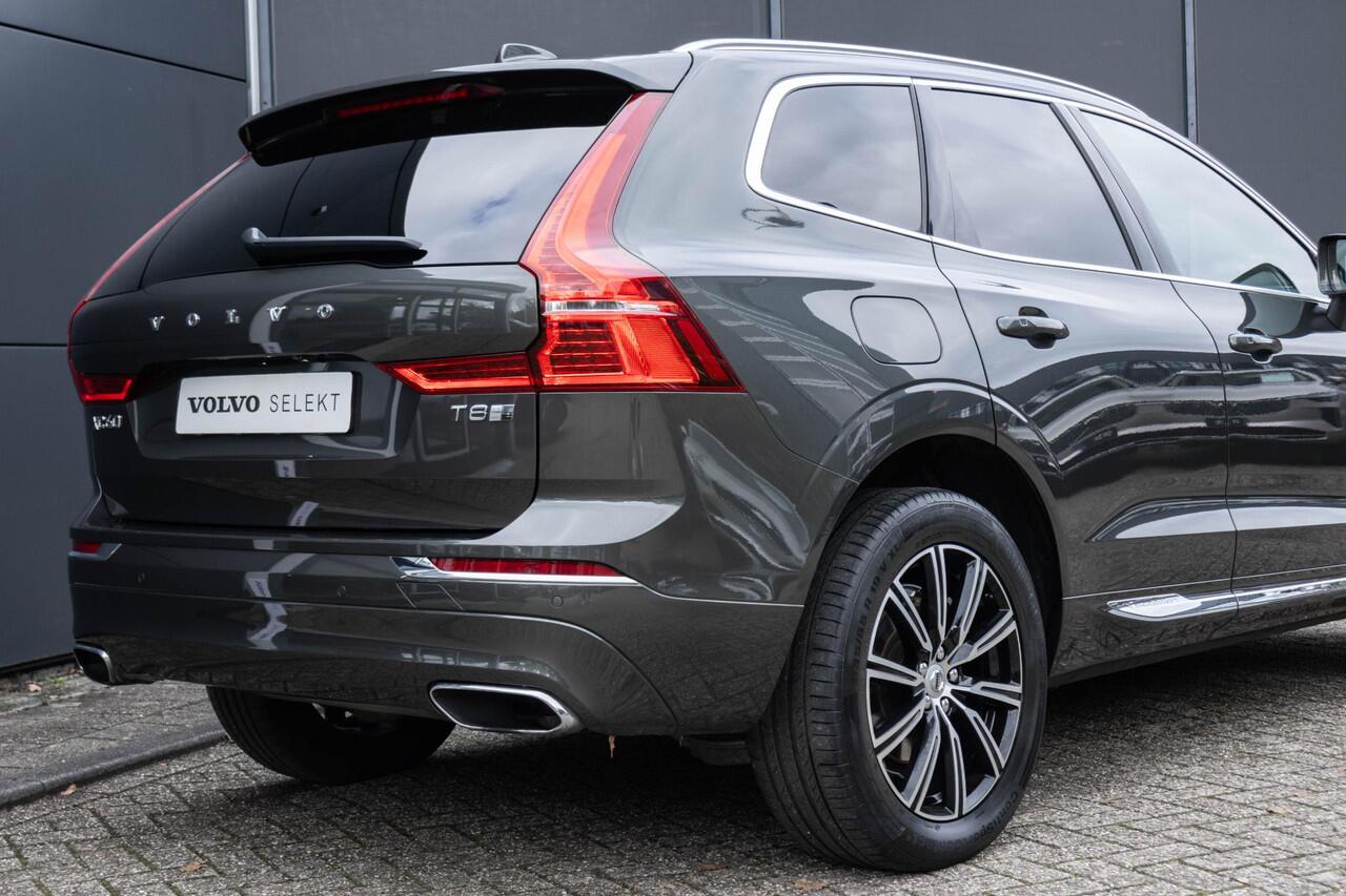 Volvo XC60 T8 Twin Engine AWD Inscription | Luchtvering | 360 graden Camera | Panoramisch schuif-/kanteldak | BLIS | Adaptieve Cruise Control | Geventileerde stoelen | Stoelkoeling & verwarming | Smartphone integratie |
