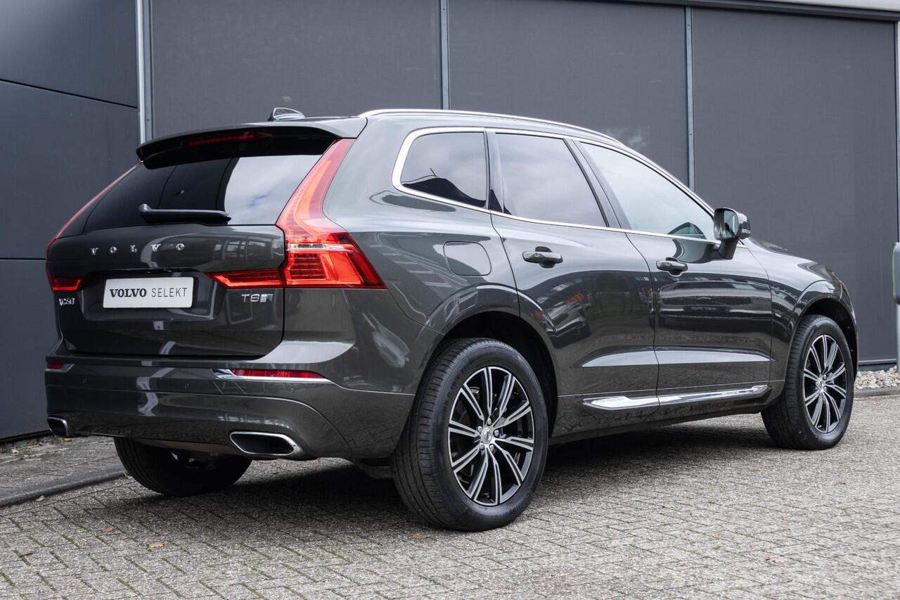 Volvo XC60 T8 Twin Engine AWD Inscription | Luchtvering | 360 graden Camera | Panoramisch schuif-/kanteldak | BLIS | Adaptieve Cruise Control | Geventileerde stoelen | Stoelkoeling & verwarming | Smartphone integratie |