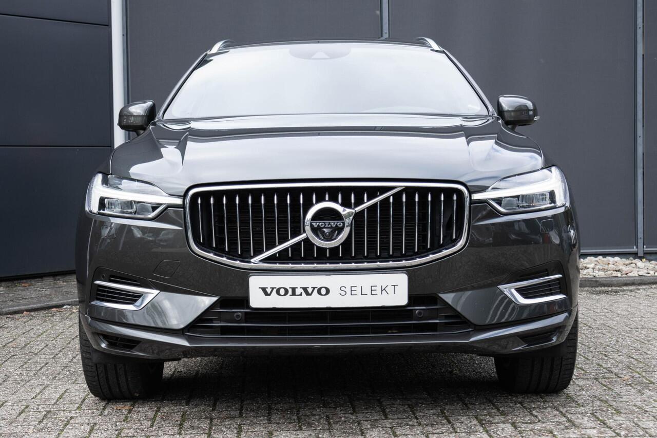 Volvo XC60 T8 Twin Engine AWD Inscription | Luchtvering | 360 graden Camera | Panoramisch schuif-/kanteldak | BLIS | Adaptieve Cruise Control | Geventileerde stoelen | Stoelkoeling & verwarming | Smartphone integratie |