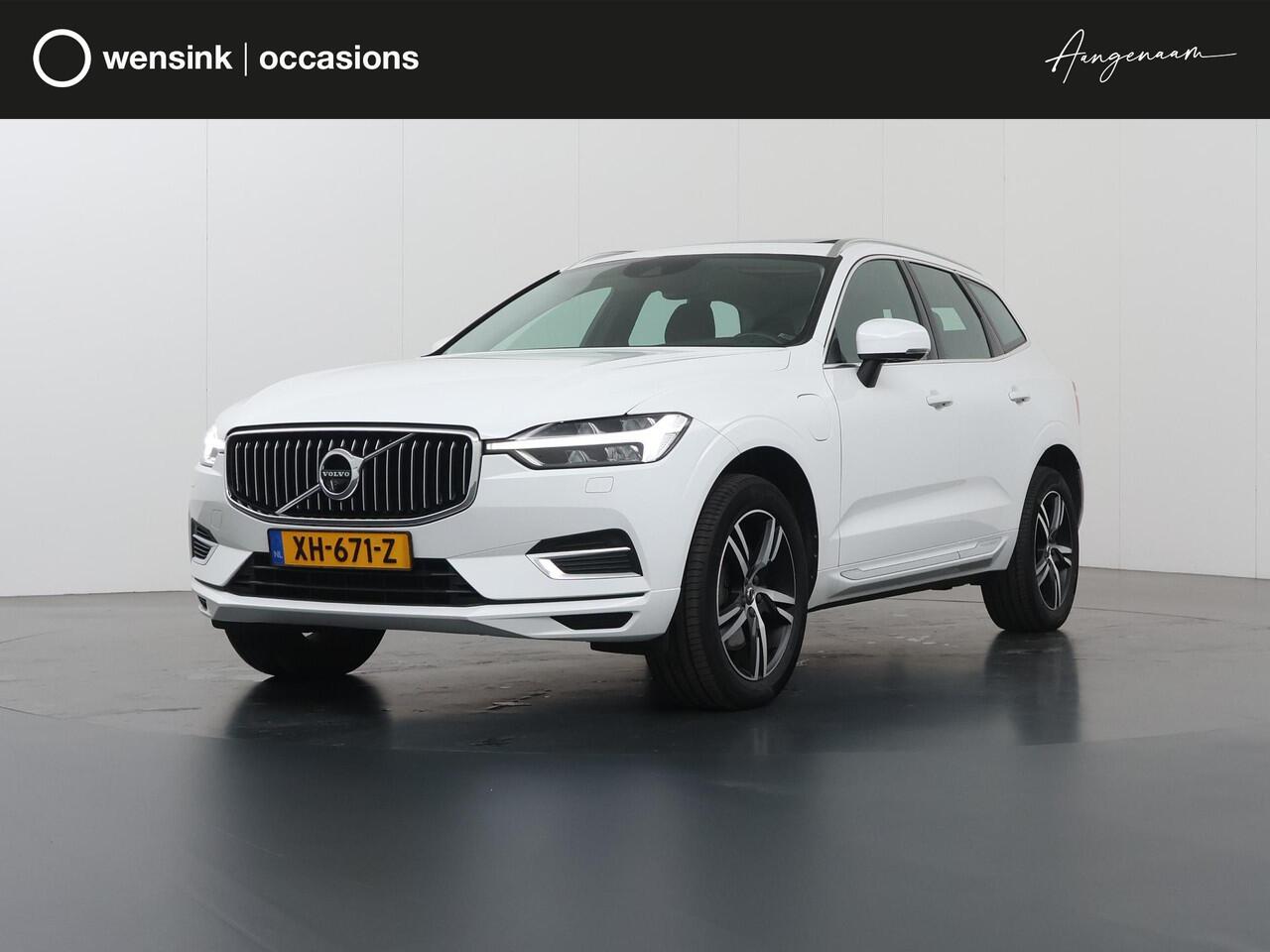 Volvo XC60 2.0 T8 Twin Engine AWD Inscription | Panoramadak | Lederen Interieur | Ele.verstelbare Comfortstoelen + Geheugen | Navigatie | Apple CarPlay/Android Auto | Camera | Adaptieve Cruise Control | Ele.kofferdeksel | Ele.wegklapbare Trekhaak |
