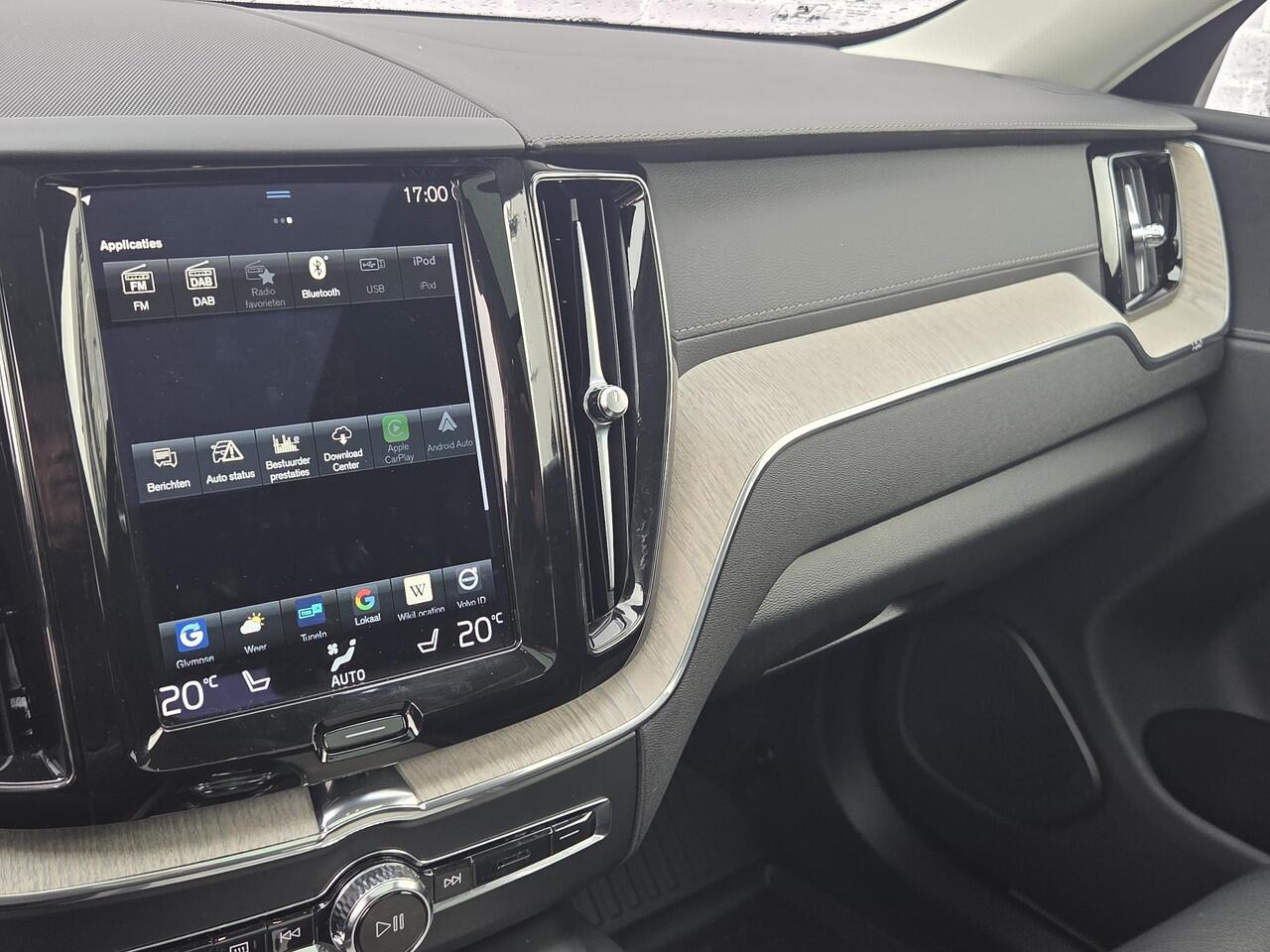 Volvo XC60 T6 Plug-in Hybride AWD Inscription Aut | Trekhaak 2100 kg | Leder | Elektr. verst.stoel | Stoelverw. V+A | Donker glas | Panoramadak | DAB+ | BLIS | Adaptive cruise-control