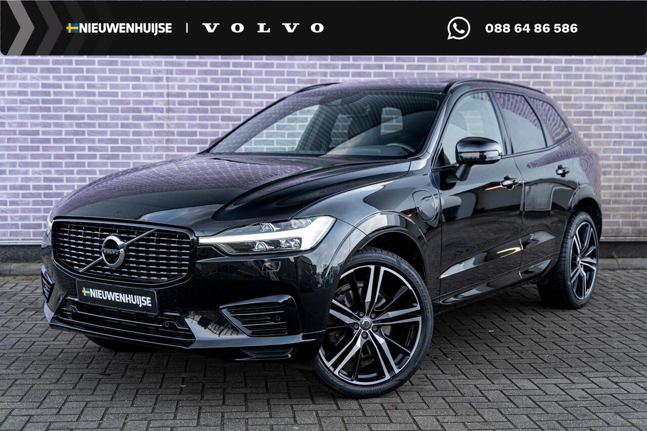 Volvo XC60 2.0 T6 Plug-in hybrid AWD R-Design | Stoel-/Stuurverwarming | Getint glas | Trekhaak | Panoramadak | Adaptive Cruise Control | Harman-Kardon Audio | 21 Inch Lichtmetalen Velgen | Dodehoekdetectie | Harman Kardon Audio |