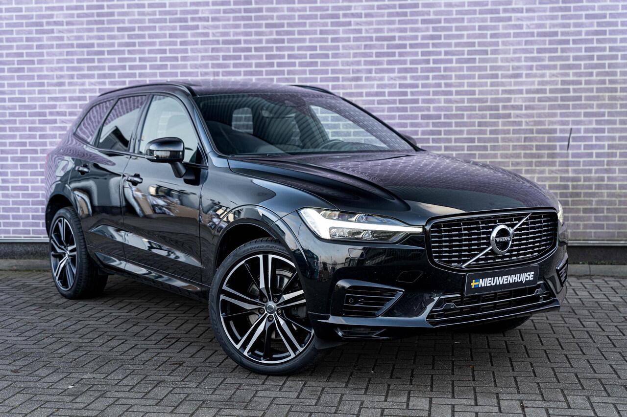 Volvo XC60 2.0 T6 Plug-in hybrid AWD R-Design | Stoel-/Stuurverwarming | Getint glas | Trekhaak | Panoramadak | Adaptive Cruise Control | Harman-Kardon Audio | 21 Inch Lichtmetalen Velgen | Dodehoekdetectie | Harman Kardon Audio |