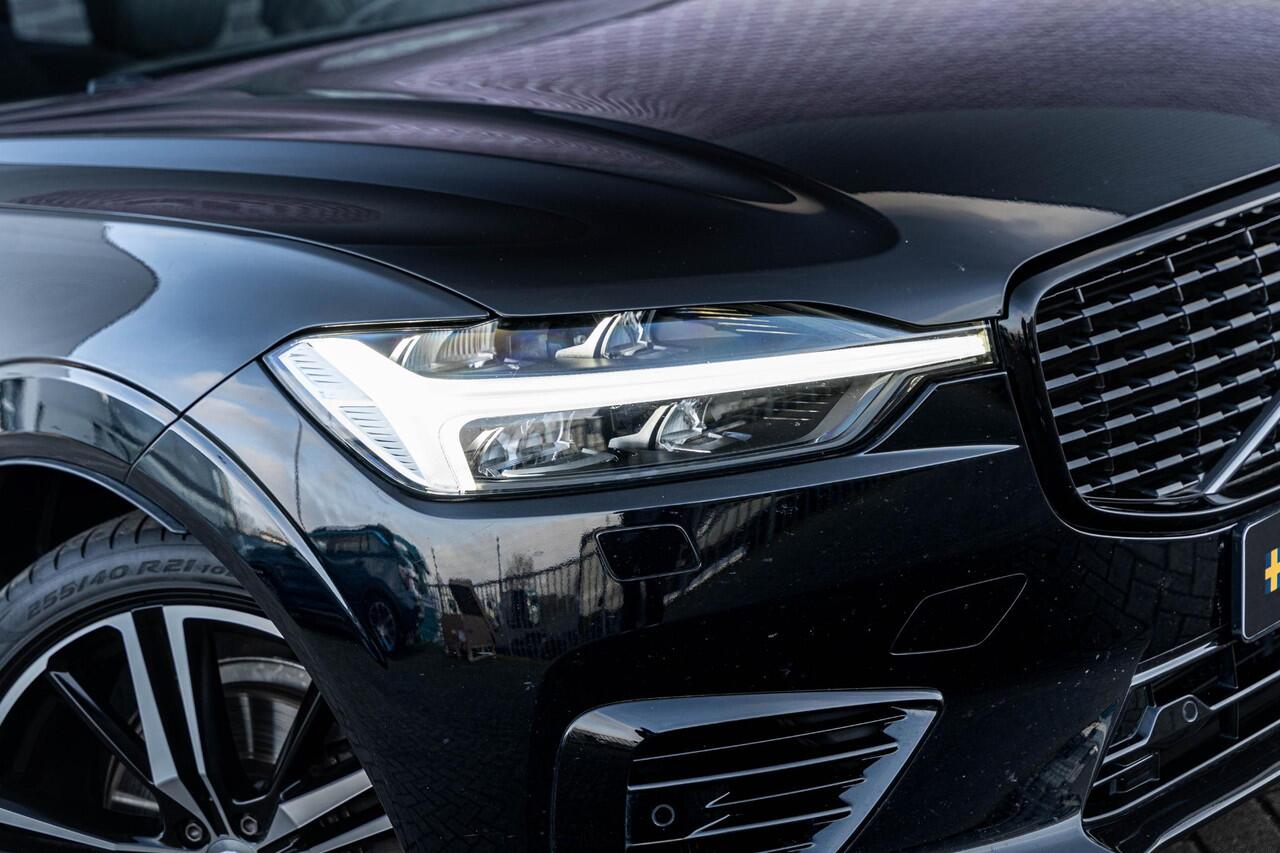 Volvo XC60 2.0 T6 Plug-in hybrid AWD R-Design | Stoel-/Stuurverwarming | Getint glas | Trekhaak | Panoramadak | Adaptive Cruise Control | Harman-Kardon Audio | 21 Inch Lichtmetalen Velgen | Dodehoekdetectie | Harman Kardon Audio |