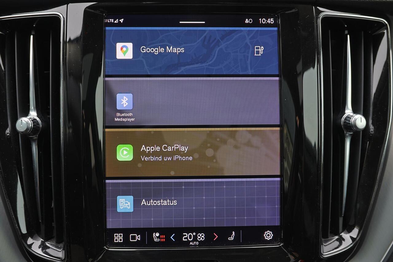 Volvo XC60 T6 Recharge AWD Core Bright - Panorama/schuifdak - IntelliSafe Assist - Harman/Kardon audio - Adaptieve LED koplampen - Parkeercamera achter - Verwarmde voorstoelen & stuur - Parkeersensoren voor & achter - Draadloze tel. lader - Extra getint glas - Elekt