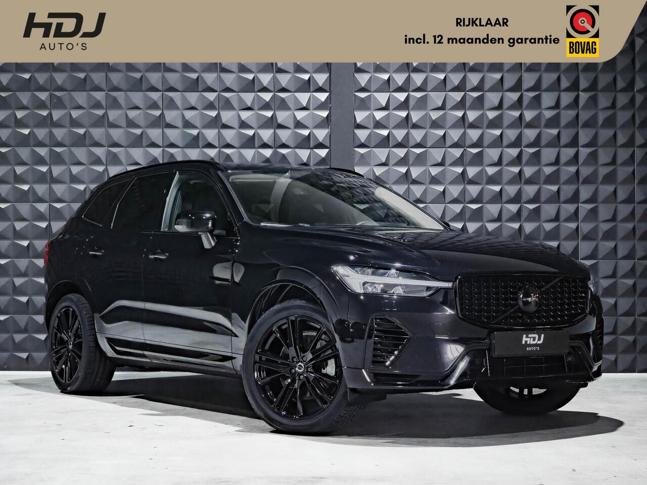 Volvo XC60 2.0 T6 LONG RANGE AWD Plus Dark | Pano | All Black | BLIS | H&K | Leer | 2x Memory |