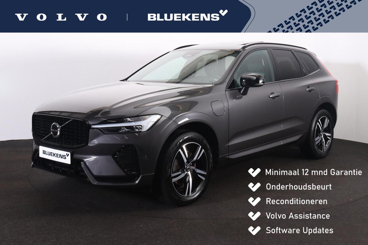 Volvo XC60 T6 Recharge AWD R-Design - Long Range - Panorama/schuifdak - IntelliSafe Assist - Harman/Kardon audio - Adaptieve LED koplampen - Parkeercamera achter - Verwarmde voorstoelen, stuur & achterbank - Parkeersensoren voor & achter - Nappa Leder - Elektr. bedi