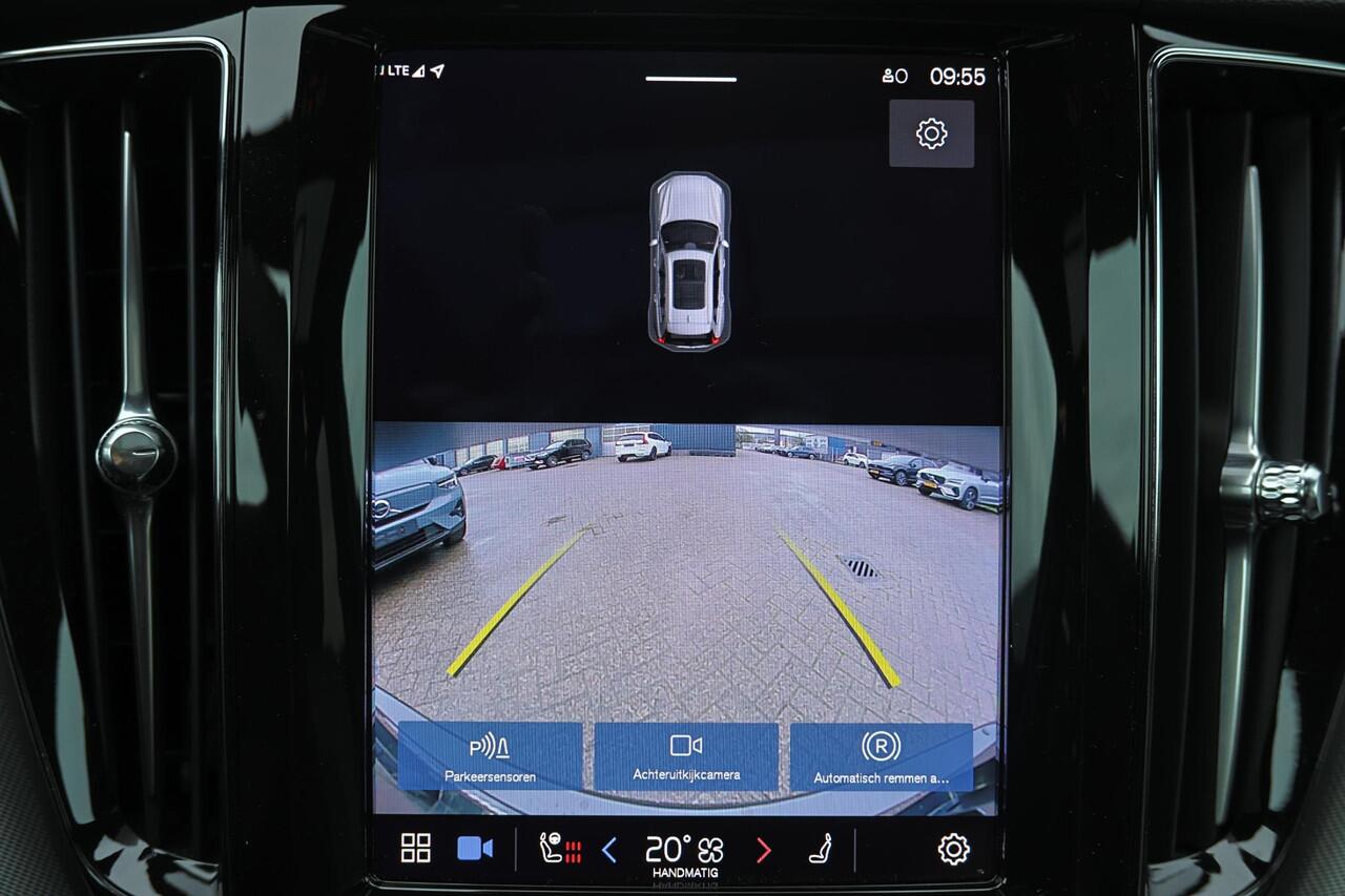 Volvo XC60 T6 Recharge AWD R-Design - Long Range - Panorama/schuifdak - IntelliSafe Assist - Harman/Kardon audio - Adaptieve LED koplampen - Parkeercamera achter - Verwarmde voorstoelen, stuur & achterbank - Parkeersensoren voor & achter - Nappa Leder - Elektr. bedi