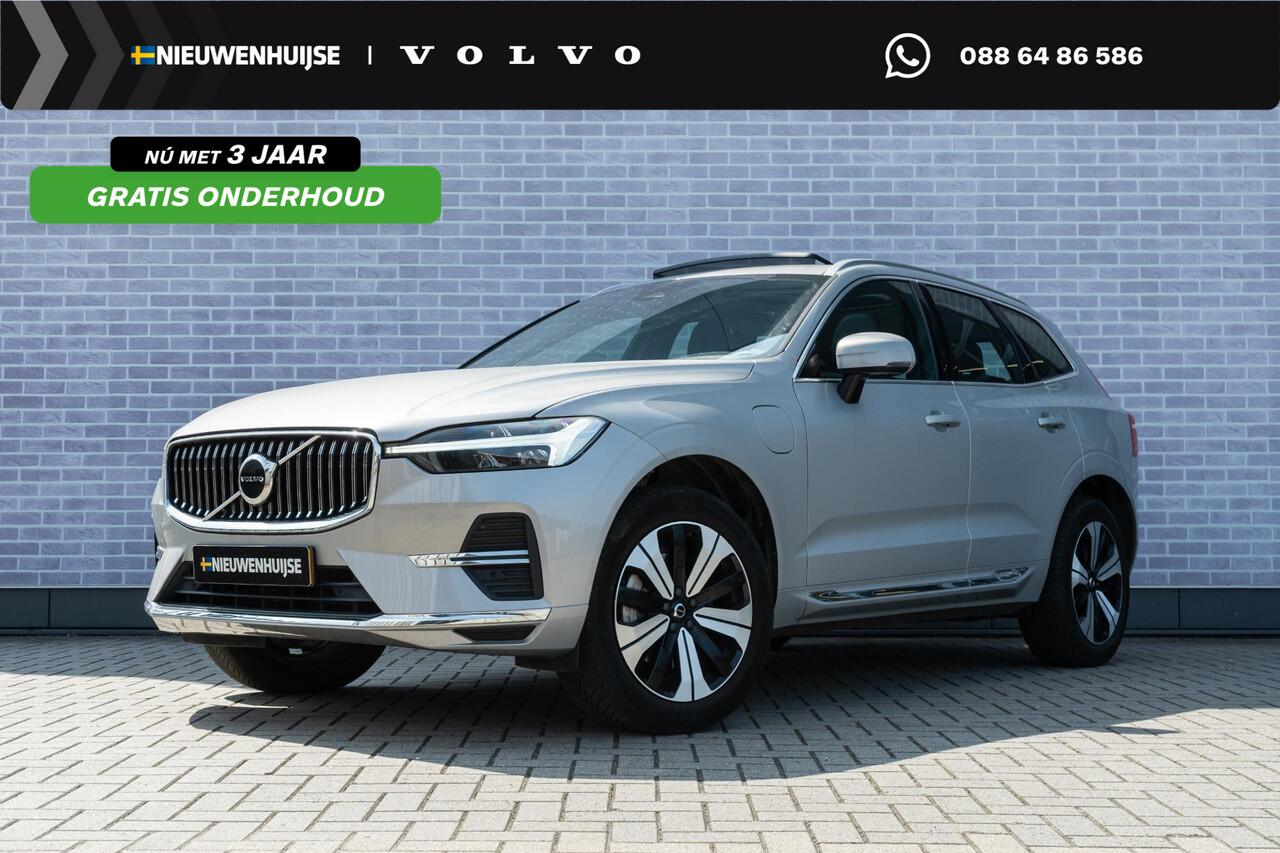 Volvo XC60 T6 Plug-in hybrid AWD Plus Bright | Long Range | Parkeerverwarming | Panoramadak | Lederen bekleding | Elektr. verst. stoelen |