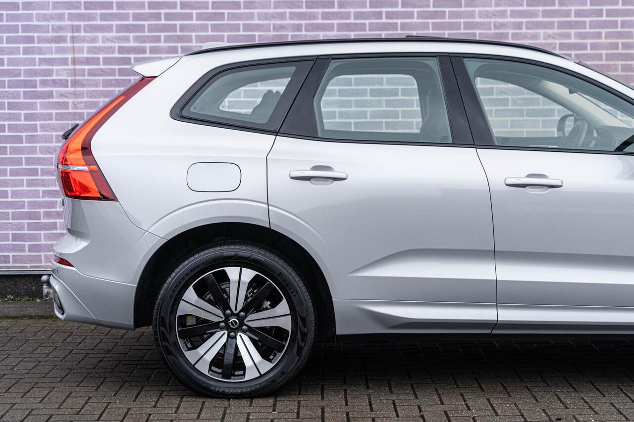 Volvo XC60 2.0 T6 Plug-in hybrid AWD Plus Dark | Google | Long Range | Schuif-/Kanteldak | Camera | Trekhaak | Adaptieve Cruise Control | Lederen Bekleding | Elek. Stoelen | Stoelverwarming Voor + Achter | Zitverlenging | Stuurverwarming | Memory | 19" LM