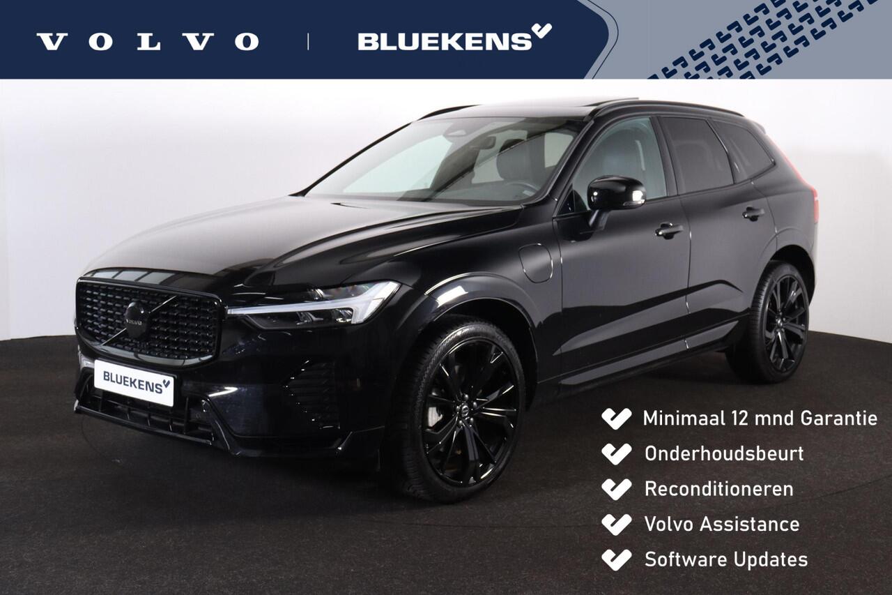 Volvo XC60 T6 Plug-in hybrid AWD Plus Black Edition - Panorama/schuifdak - Parkeercamera achter - Verwarmde voorstoelen, stuur & achterbank - Parkeersensoren voor & achter - Elektr. bedienb. voorstoelen met geheugen - Draadloze tel. lader - Cruise control - Extra ge
