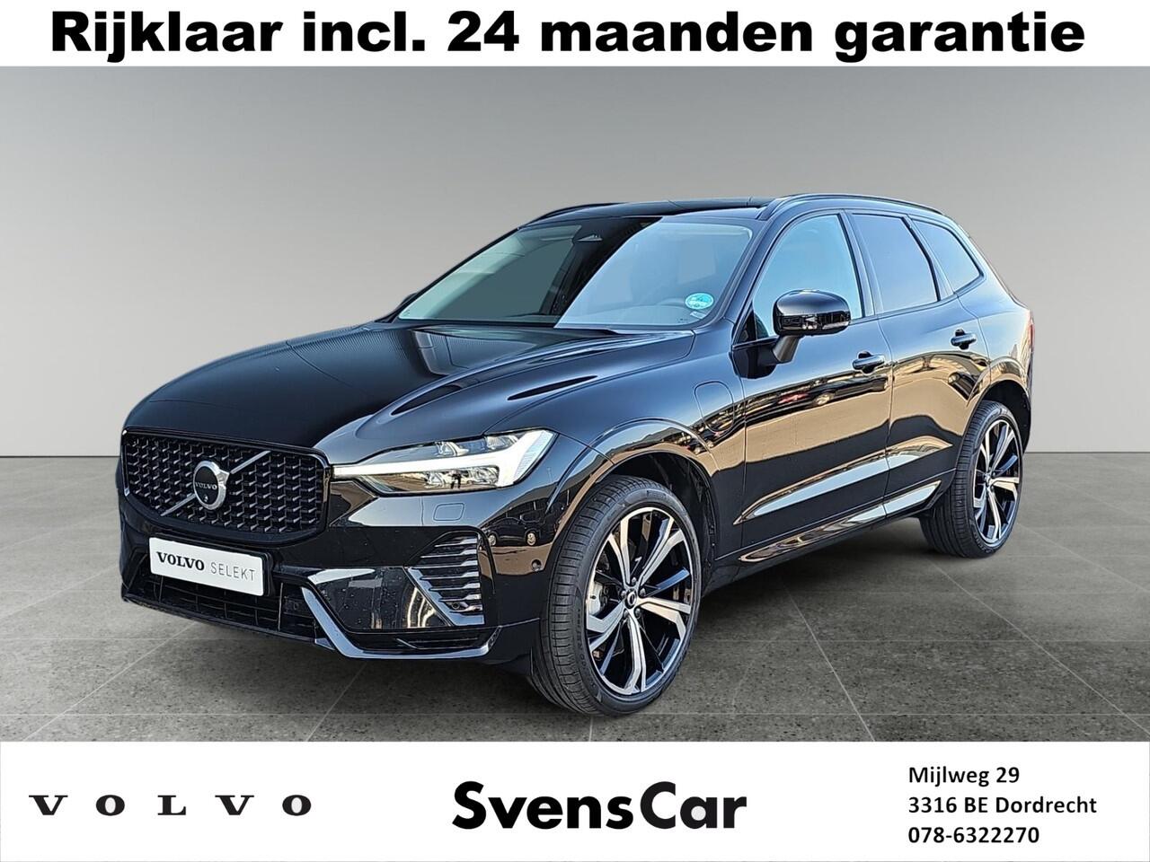 Volvo XC60 2.0 T8 Plug-in hybrid AWD Ultimate Dark | Harman/Kardon Audio | Trekhaak | 360 graden camera | Extra getint glas |