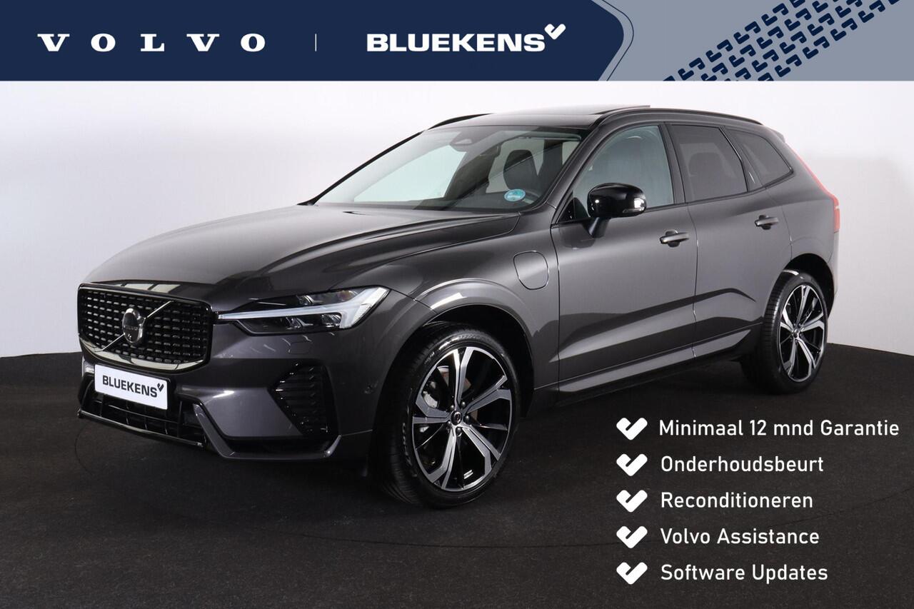 Volvo XC60 T8 Recharge AWD Plus Dark - LONG RANGE - Panorama/schuifdak - IntelliSafe Assist & Surround - Harman/Kardon audio - 360º Camera - Adaptieve LED koplampen - Verwarmde voorstoelen, stuur & achterbank - Parkeersensoren voor & achter - Elektr. bedienb. voorst