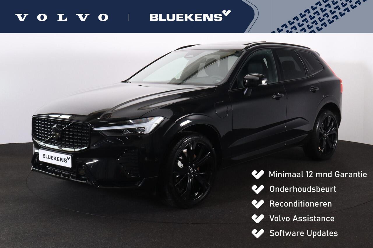 Volvo XC60 T8 Recharge AWD Ultimate Black Edition - LONG RANGE - Panorama/schuifdak - IntelliSafe Assist & Surround - 360º Camera - Verwarmde voorstoelen, stuur & achterbank - Parkeersensoren voor & achter - Elektr. bedienb. voorstoelen met geheugen - Head up displa