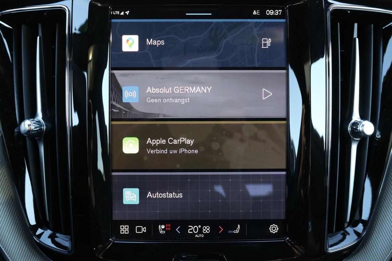 Volvo XC60 T8 Recharge AWD Ultimate Black Edition - LONG RANGE - Panorama/schuifdak - IntelliSafe Assist & Surround - 360º Camera - Verwarmde voorstoelen, stuur & achterbank - Parkeersensoren voor & achter - Elektr. bedienb. voorstoelen met geheugen - Head up displa