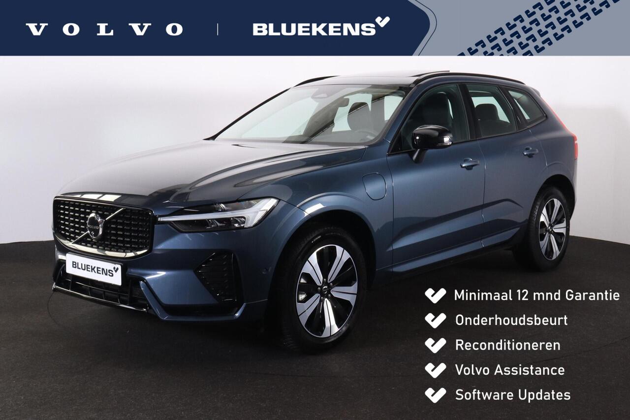 Volvo XC60 T6 Recharge AWD Plus Dark - Panorama/schuifdak - IntelliSafe Assist & Surround - 360º Camera - Verwarmde voorstoelen, stuur & achterbank - Parkeersensoren voor & achter - Elektr. bedienb. voorstoelen met geheugen - Draadloze tel. lader - Elektr. inklapbar