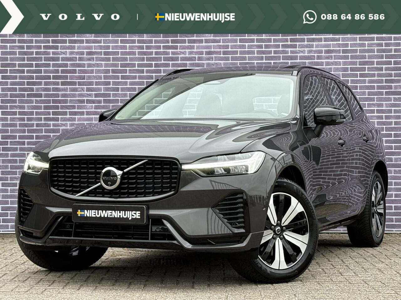 Volvo XC60 2.0 T6 Plug-in hybrid AWD Plus Dark | Adaptive cruise control | 360° camera | Trekhaak | Stoel- en stuurverwarming | Dode hoek detectie BLIS |