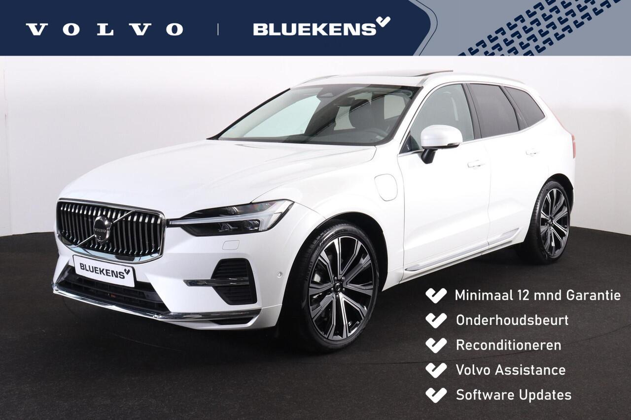 Volvo XC60 T8 Recharge AWD Plus Bright - LONG RANGE - Luchtvering - Panorama/schuifdak - IntelliSafe Assist & Surround - 360º Camera - Harman/Kardon audio - Adaptieve LED koplampen - Verwarmde voorstoelen, stuur & achterbank - Parkeersensoren voor & achter - Elektr.