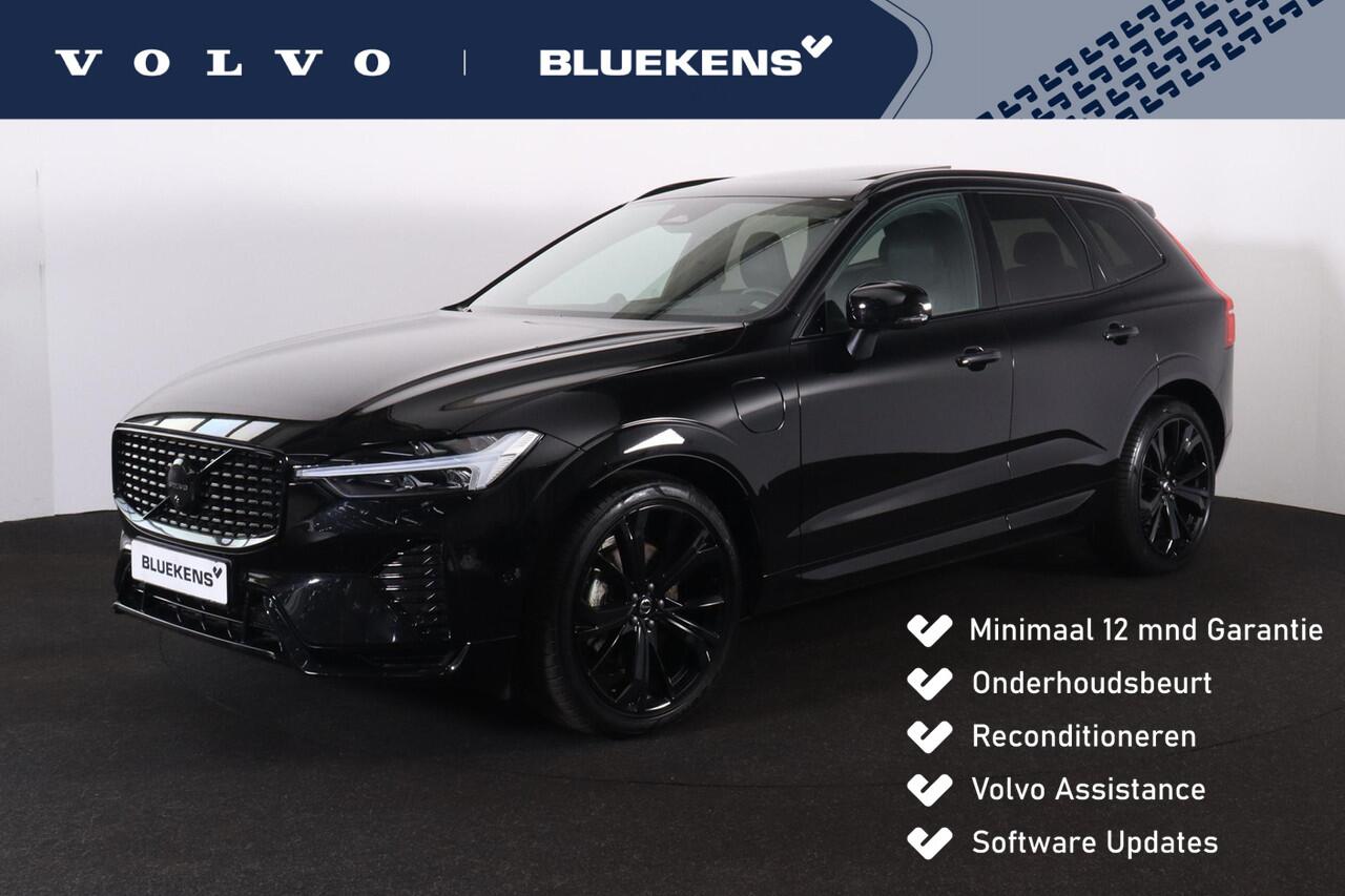Volvo XC60 T8 Recharge AWD Ultra Black Edition - LONG RANGE - Luchtvering - Panorama/schuifdak - IntelliSafe Assist & Surround - 360º Camera - Bowers & Wilkins audio - Adaptieve LED koplampen - Verwarmde voorstoelen & stuur - Parkeersensoren voor & achter - Elektr. 