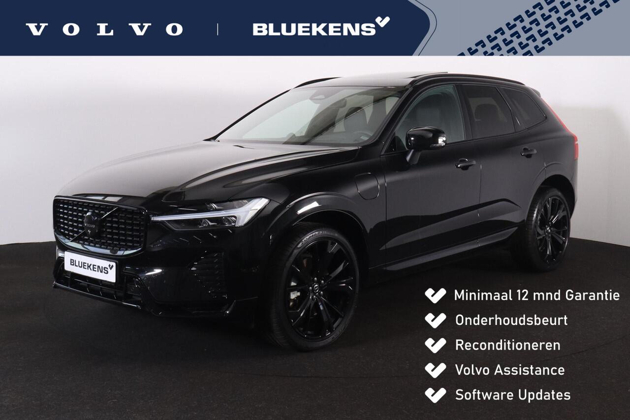 Volvo XC60 T6 Recharge AWD Ultra Black Edition - LONG RANGE - Panorama/schuifdak - IntelliSafe Assist & Surround - 360º Camera - Bowers & Wilkins audio - Adaptieve LED koplampen - Verwarmde voorstoelen & stuur - Parkeersensoren voor & achter - Elektr. bedienb. voors