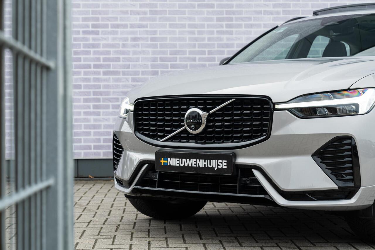 Volvo XC60 T6 Plug-in hybrid AWD Plus Dark | Long Range | Trekhaak | BLIS | Adaptive cruis-control | Panoramadak | 360° camera | Verw. stoele V+A | Leder