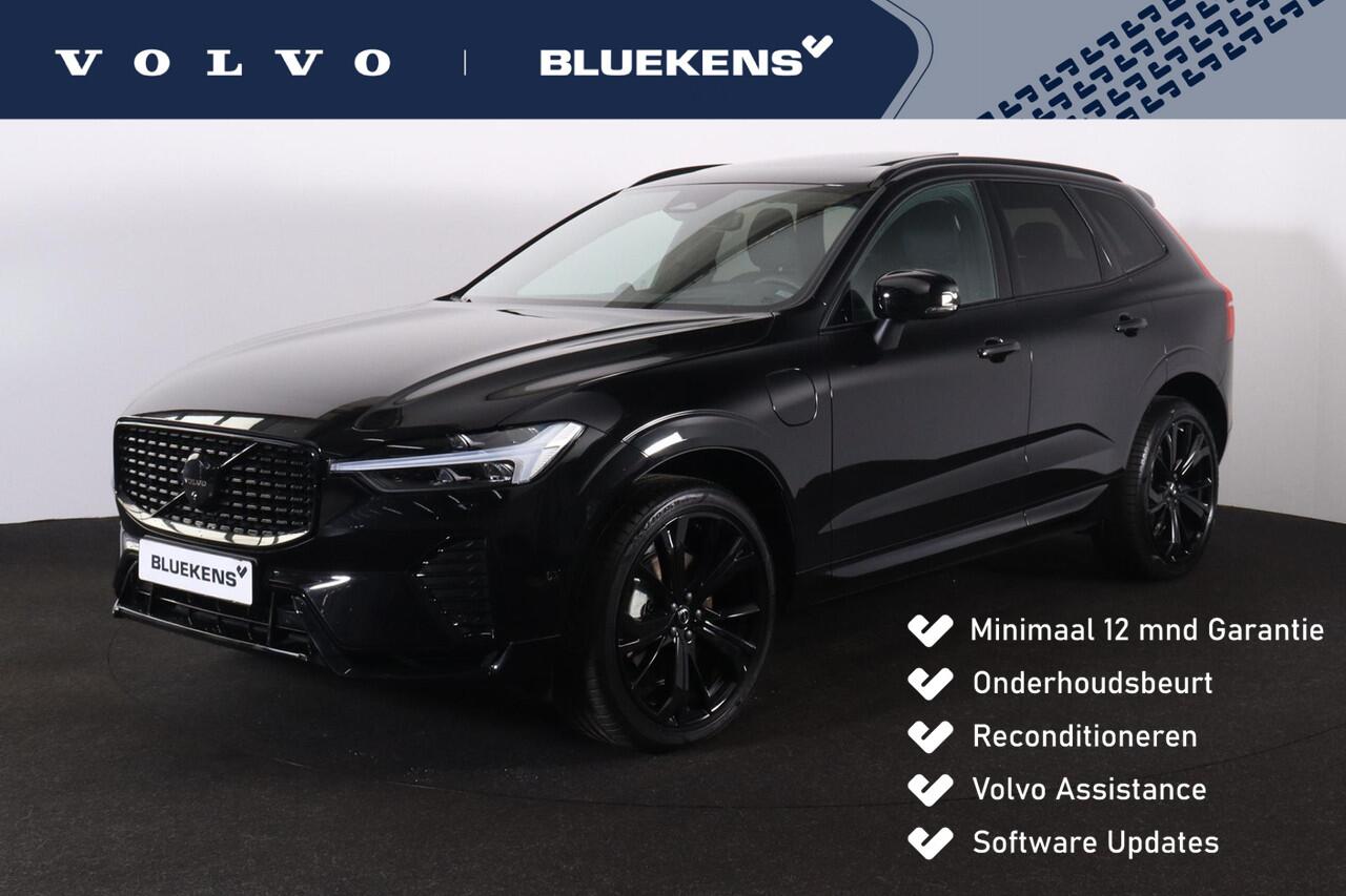 Volvo XC60 T6 Recharge AWD Ultra Black Edition - Panorama/schuifdak - IntelliSafe Assist & Surround - 360º Camera - Harman/Kardon audio - Adaptieve LED koplampen - Verwarmde voorstoelen & stuur - Parkeersensoren voor & achter - Elektr. bedienb. voorstoelen met geheu