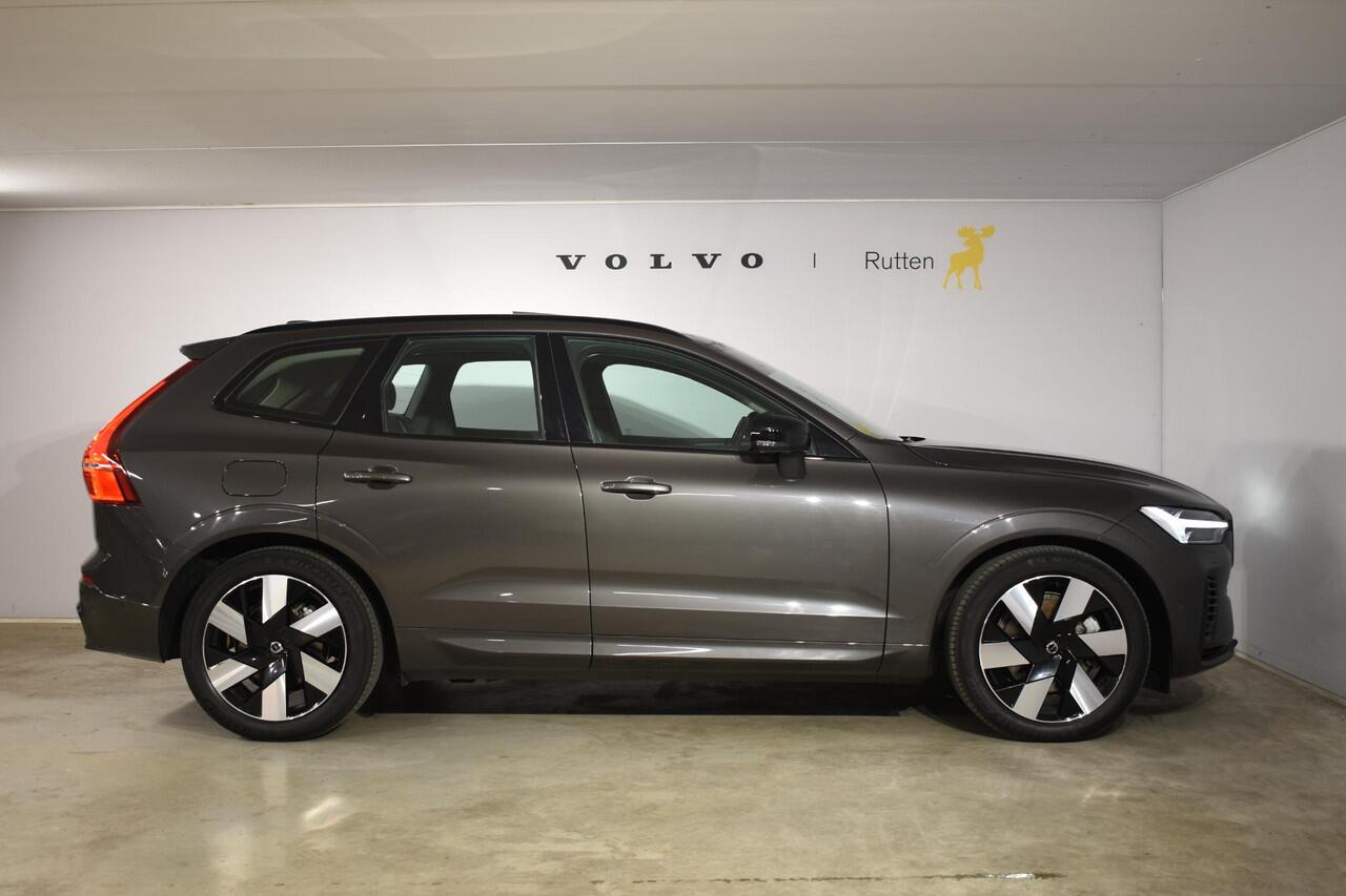 Volvo XC60 T6 350PK Automaat Plug-in Hybrid AWD Ultimate Dark / Navigatie / Luchtvering / 360 Camera / Adaptieve Cruise Control / Bowers&Wilkins / Stuur & Stoelverwarming / Elektr. Achterklep / Schuifdak / Trekhaak