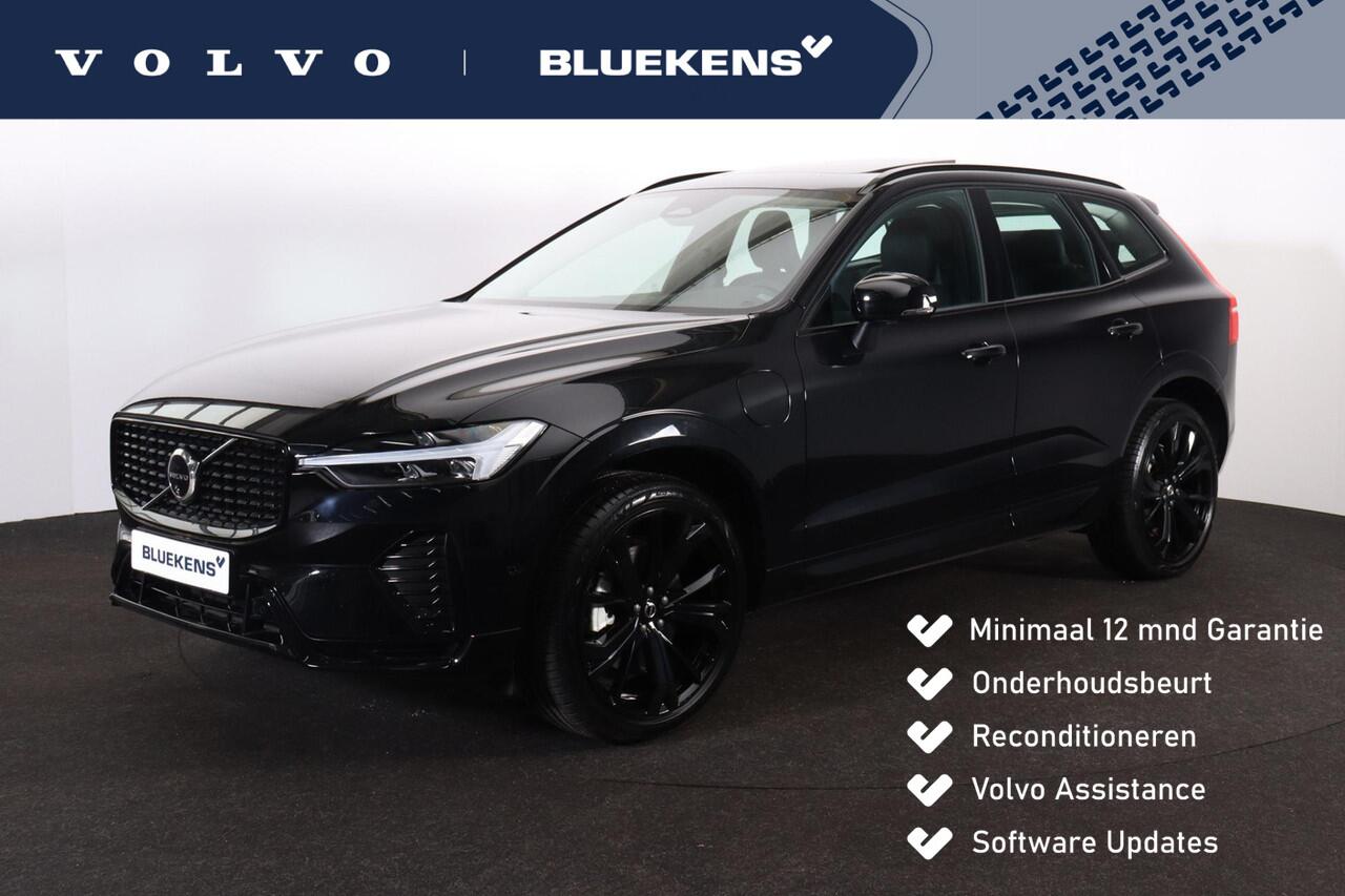 Volvo XC60 T6 Recharge AWD Plus Dark - Panorama/schuifdak - IntelliSafe Assist & Surround - 360º Camera - Verwarmde voorstoelen, stuur & achterbank - Parkeersensoren voor & achter - Elektr. bedienb. voorstoelen met geheugen - Draadloze tel. lader - Elektr. inklapbar