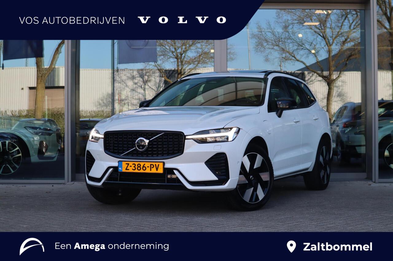 Volvo XC60 2.0 T6 Plug-in hybrid AWD Ultimate Dark | Schuif-/ kanteldak| Head-up display| Harman Kardon audiosysteem| Stoelverwarming voor + achter| Stuurwielverwarming| Semi- elektrisch inklapbare trekhaak|