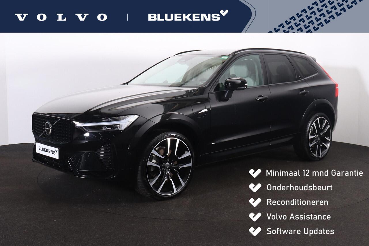 Volvo XC60 T8 Recharge AWD Ultra Dark - Panorama/schuifdak - IntelliSafe Assist & Surround - 360º Camera - Bowers & Wilkins audio - Adaptieve LED koplampen - Verwarmde voorstoelen, stuur & achterbank - Parkeersensoren voor & achter - Elektr. bedienb. voorstoelen met